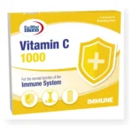 ویال خوراکی ویتامین C 1000 میلی گرم با طعم پرتقال یوروویتال 6 عددی