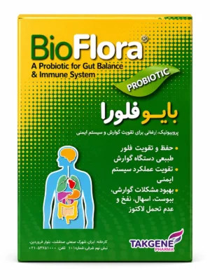 بایو فلورا تک ژن فارما کپسول 30 عددی