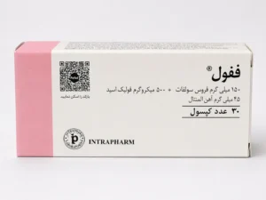 ففول اسپانسول اینترافارم کپسول 30 عددی