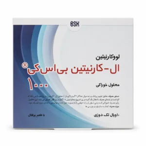 ال کارنیتین 1000 بی‌اس‌کی ویال خوراکی 10 عددی