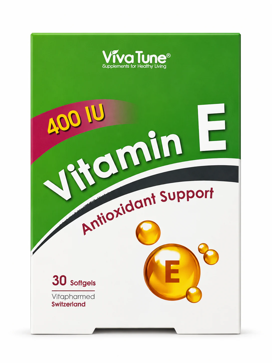 ویتامین E 400 ویواتیون سافت‌ژل 30 عددی